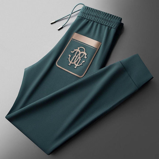 Soft Texture  with Iconic Embossed Design Jogger pant